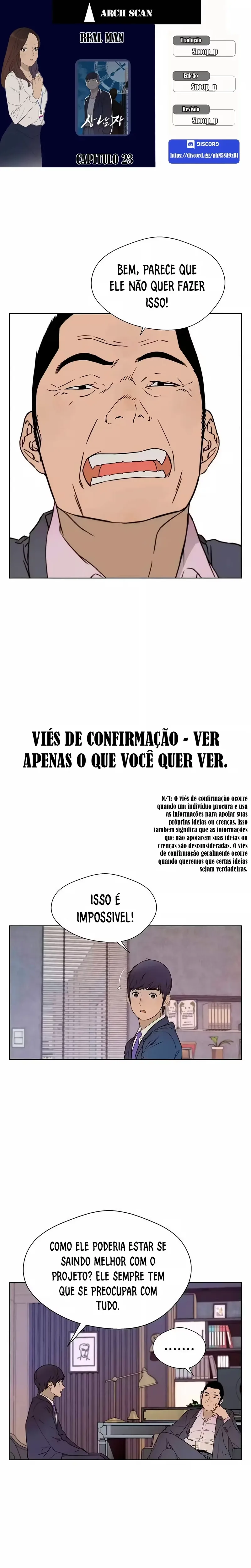 Um Homem de Verdade Capítulo 23 Página 1