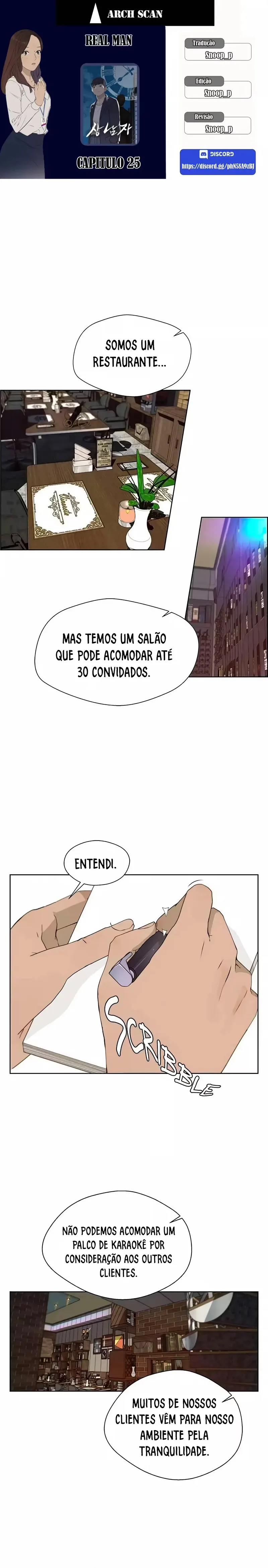 Um Homem de Verdade Capítulo 25 Página 1