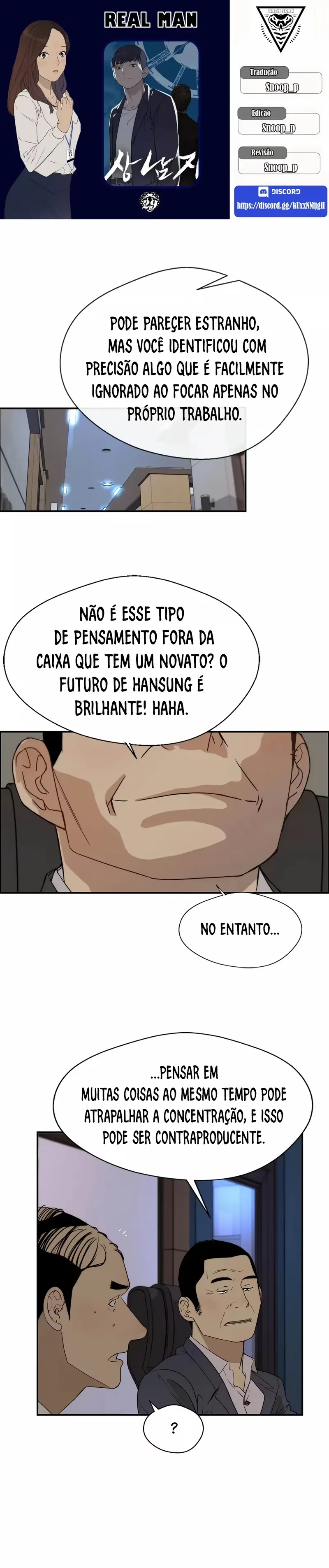 Um Homem de Verdade Capítulo 29 Página 1