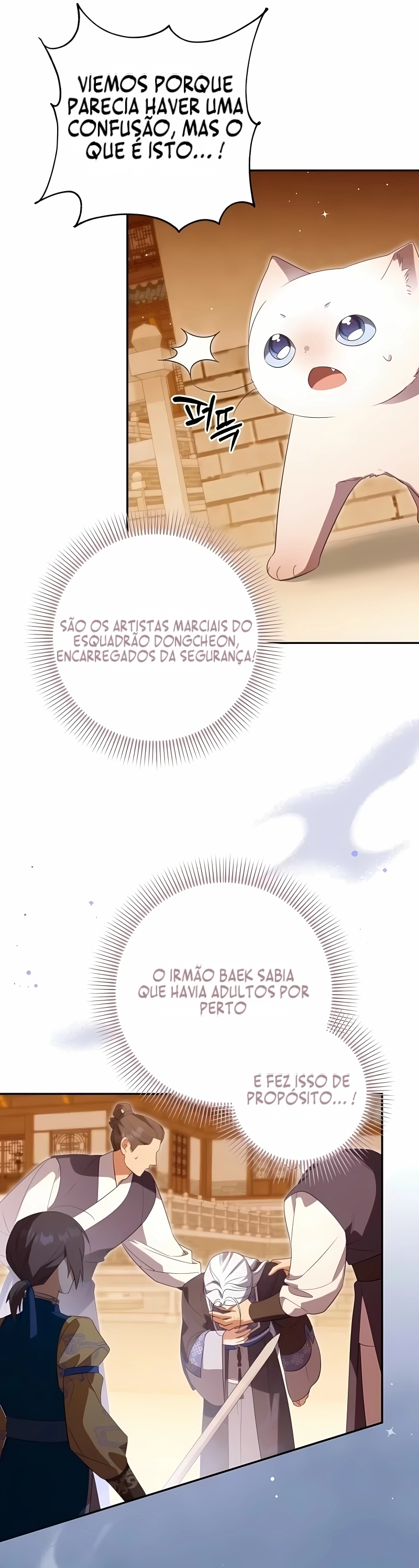 Uma gatinha que comanda o clã dos cães Capítulo 24 Página 34