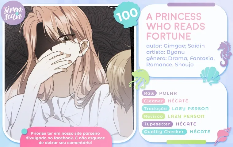 Uma Princesa que Lê a Sorte Capítulo 100 Página 1