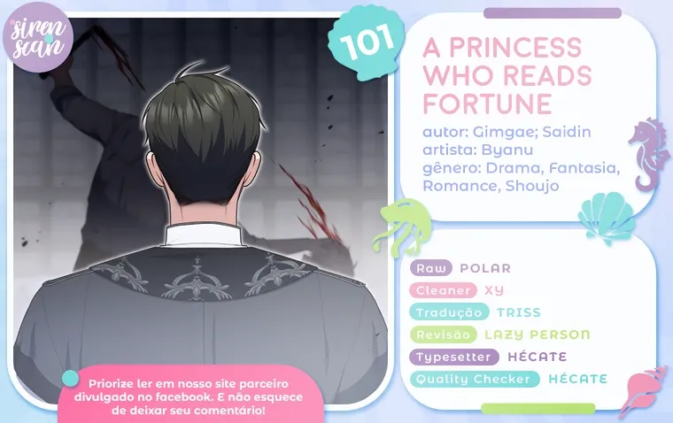 Uma Princesa que Lê a Sorte Capítulo 101 Página 1