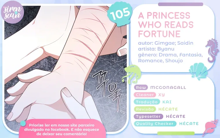 Uma Princesa que Lê a Sorte Capítulo 105 Página 1