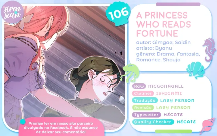 Uma Princesa que Lê a Sorte Capítulo 106 Página 1