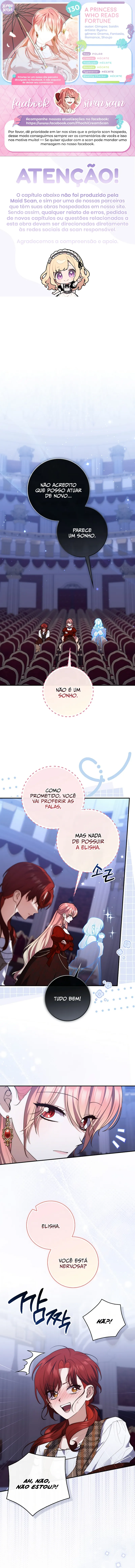 Uma Princesa que Lê a Sorte Capítulo 130 Página 1
