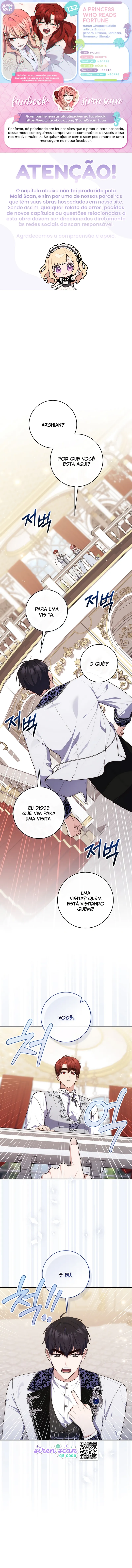Uma Princesa que Lê a Sorte Capítulo 132 Página 1