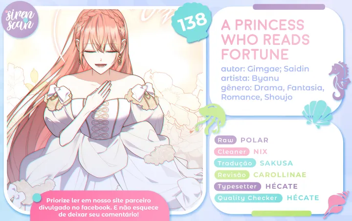 Uma Princesa que Lê a Sorte Capítulo 138 Página 1