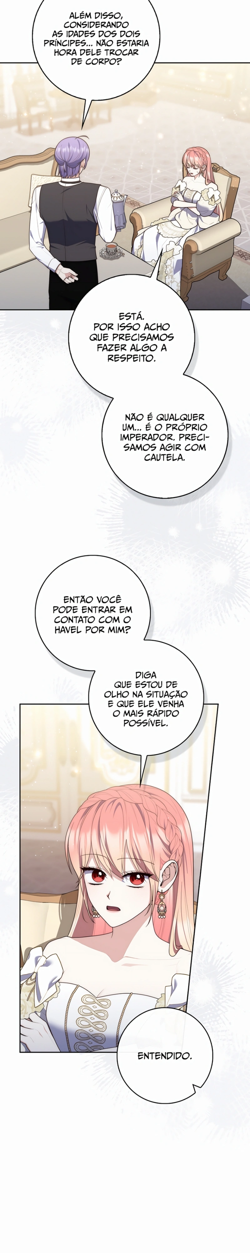 Uma Princesa que Lê a Sorte Capítulo 140 Página 27