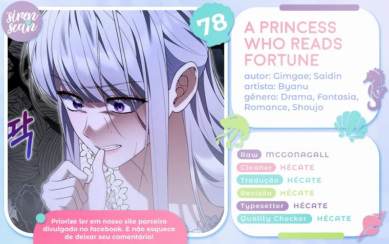 Uma Princesa que Lê a Sorte Capítulo 78 Página 1