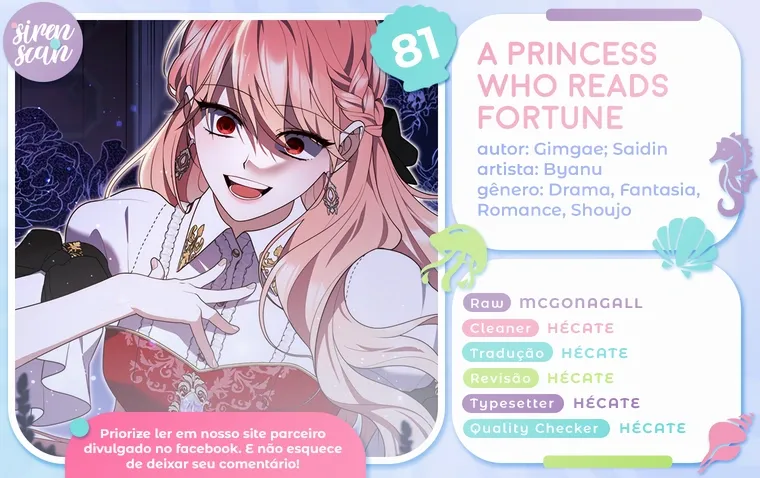 Uma Princesa que Lê a Sorte Capítulo 81 Página 1