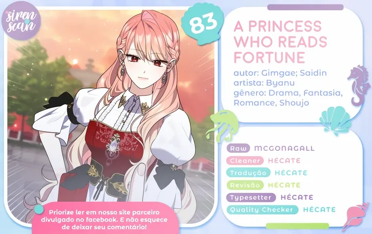 Uma Princesa que Lê a Sorte Capítulo 83 Página 1