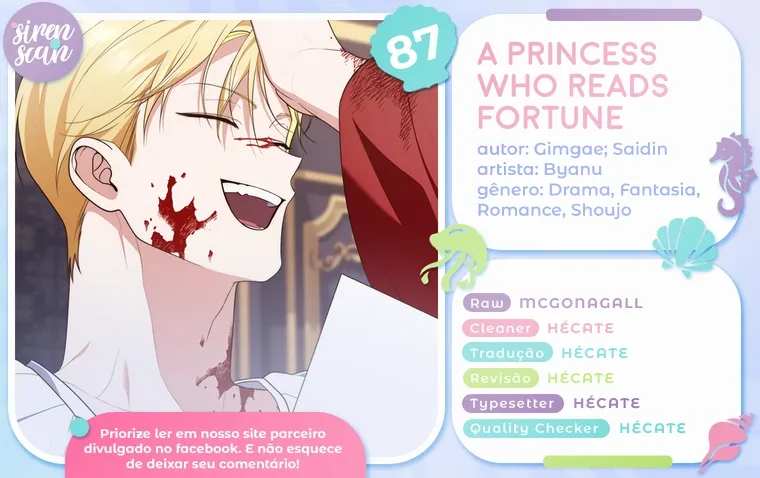 Uma Princesa que Lê a Sorte Capítulo 87 Página 1