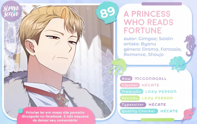 Uma Princesa que Lê a Sorte Capítulo 89 Página 1