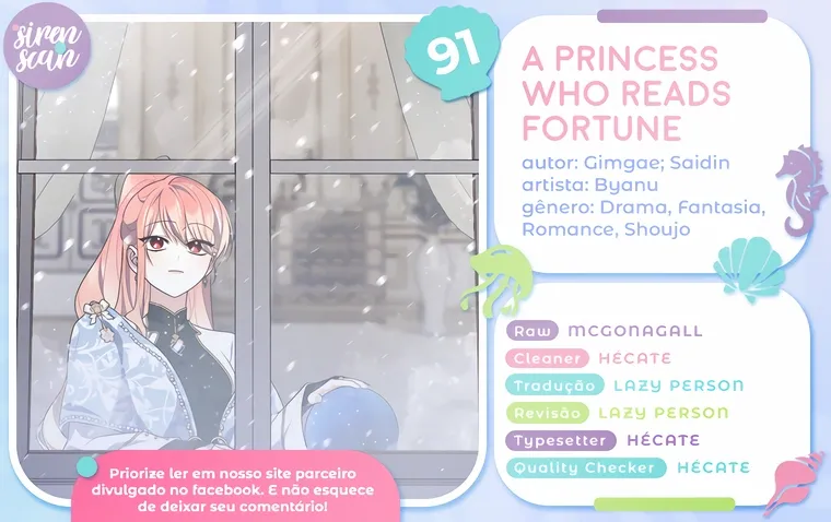 Uma Princesa que Lê a Sorte Capítulo 91 Página 1