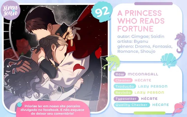 Uma Princesa que Lê a Sorte Capítulo 92 Página 1