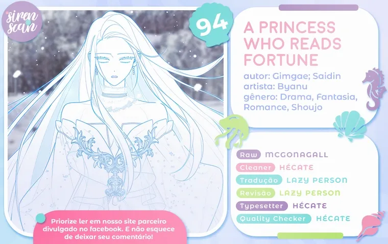 Uma Princesa que Lê a Sorte Capítulo 94 Página 1