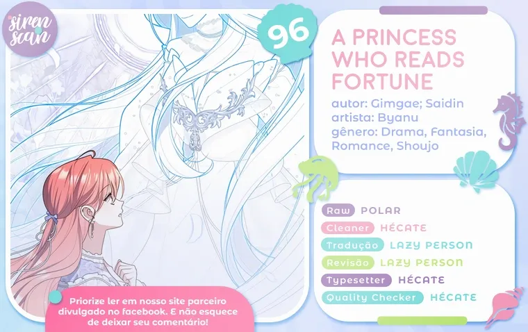 Uma Princesa que Lê a Sorte Capítulo 96 Página 1