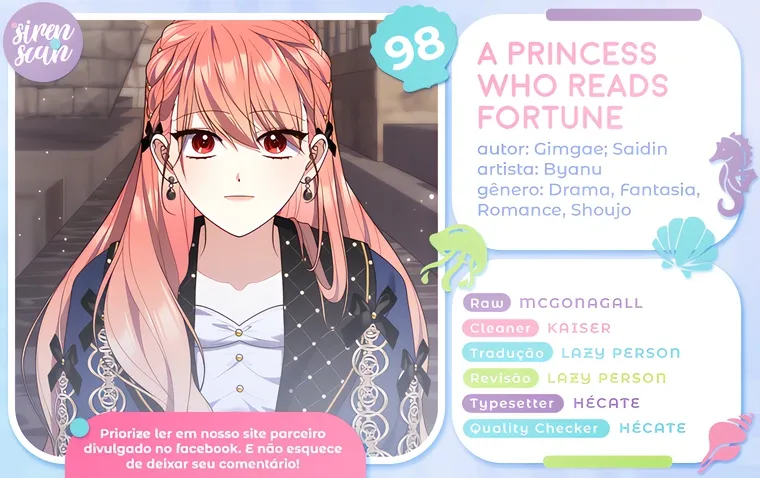 Uma Princesa que Lê a Sorte Capítulo 98 Página 1