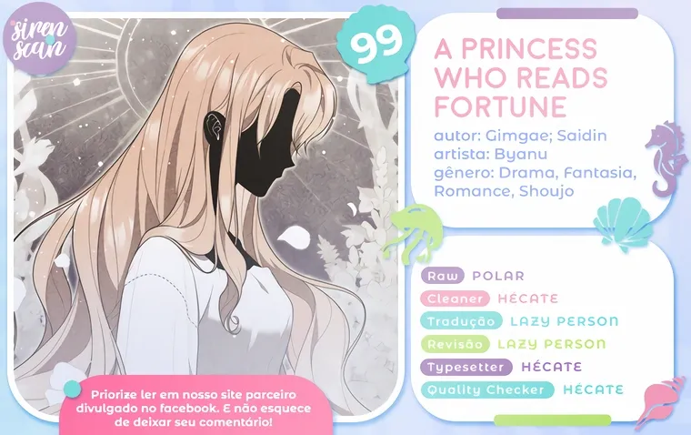 Uma Princesa que Lê a Sorte Capítulo 99 Página 1