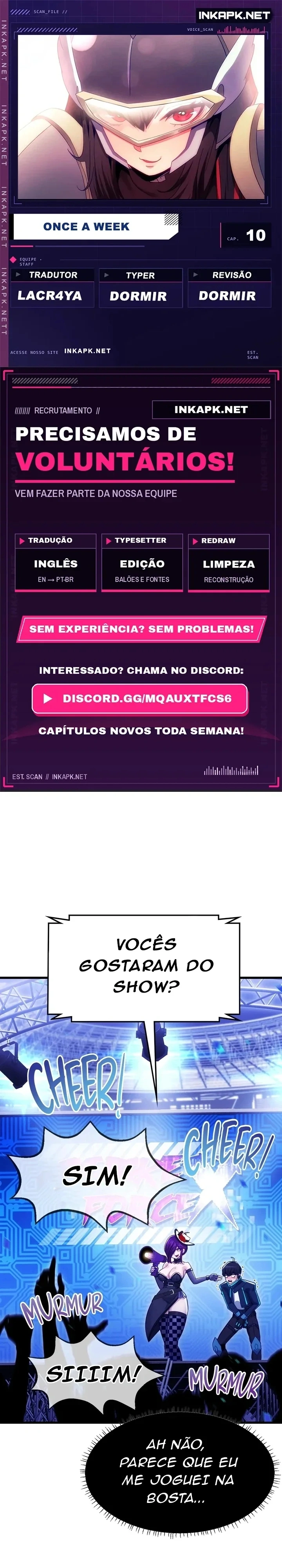 Uma vez por semana Capítulo 10 Página 1