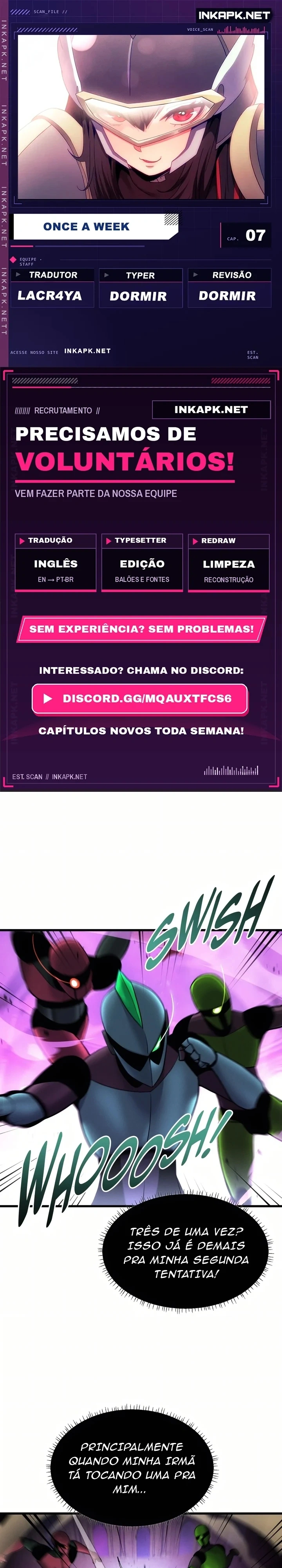 Uma vez por semana Capítulo 7 Página 1