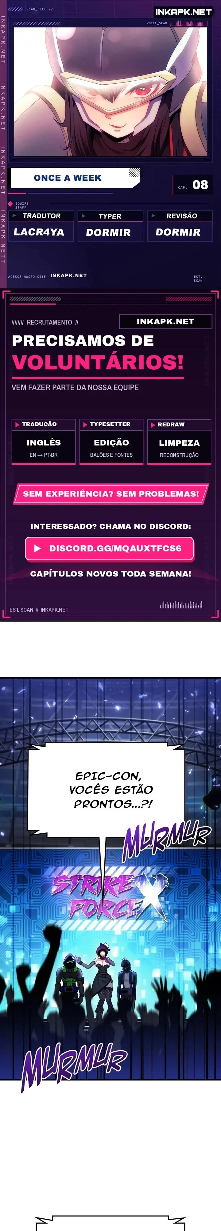 Uma vez por semana Capítulo 8 Página 1