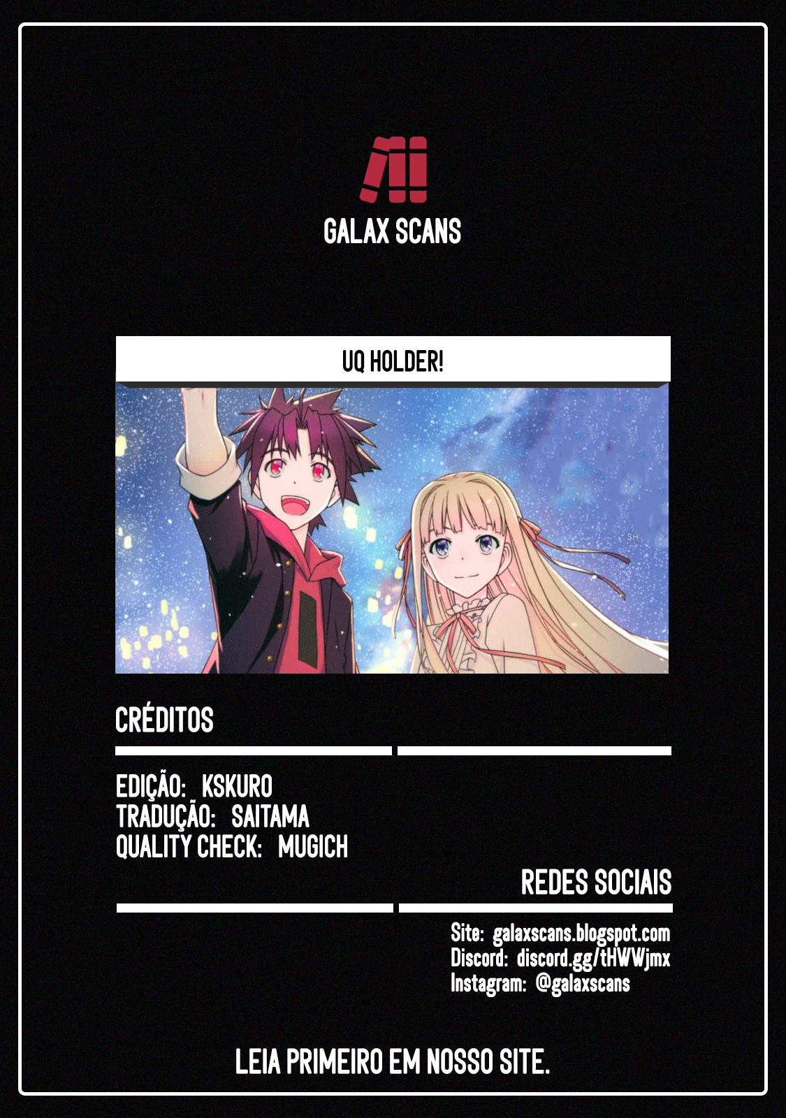 UQ HOLDER! Capítulo 179 Página 1