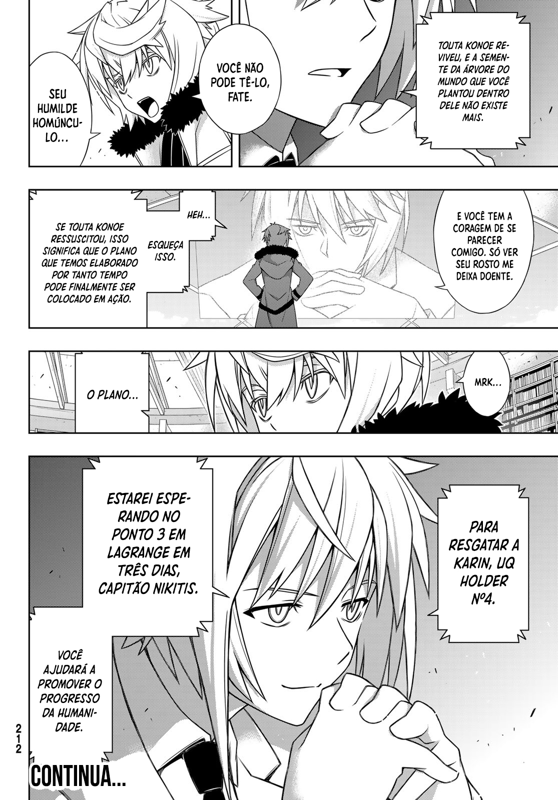 UQ HOLDER! Capítulo 181 Página 40