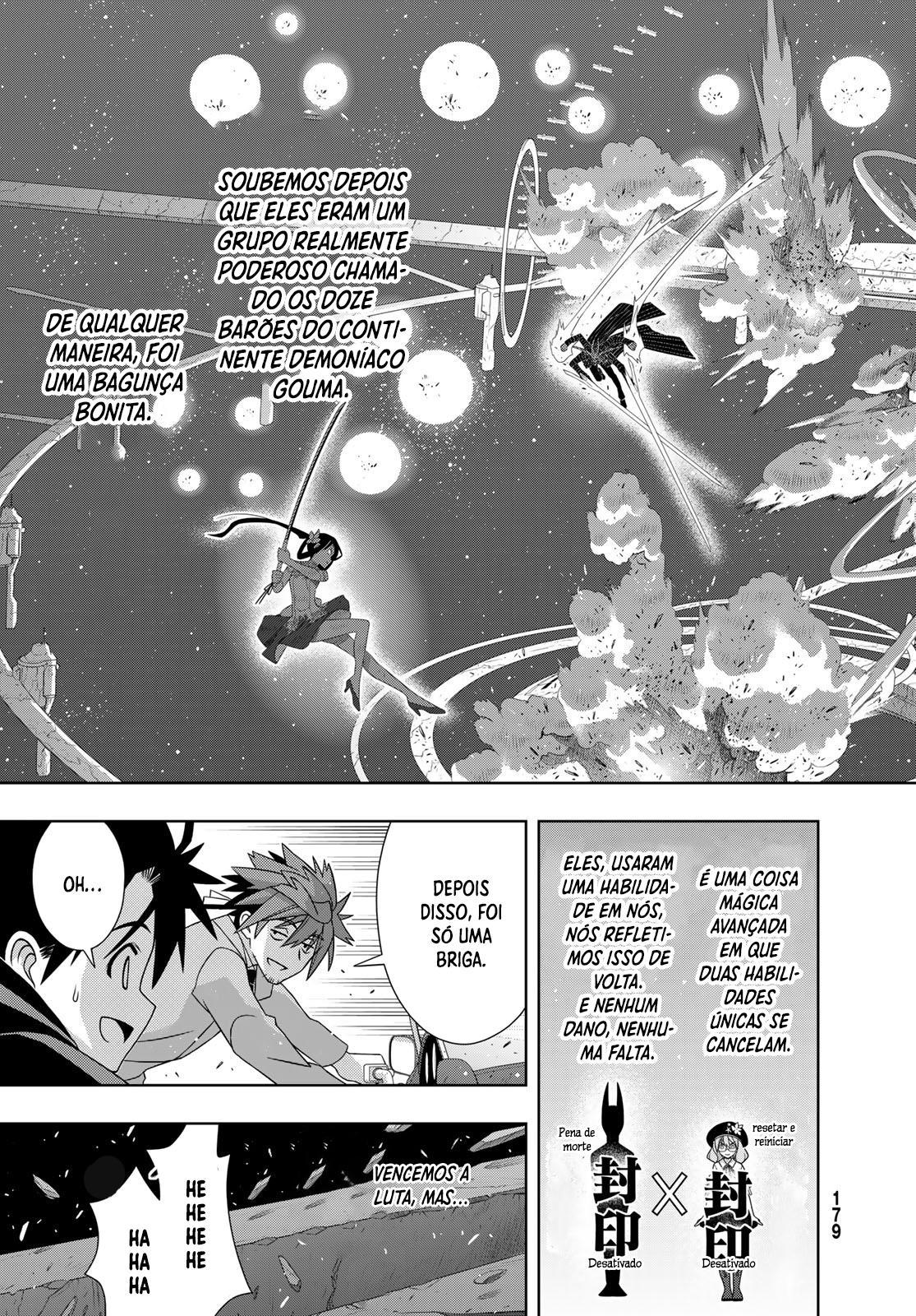 UQ HOLDER! Capítulo 181 Página 8
