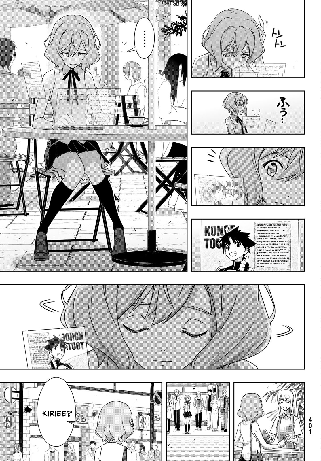 UQ HOLDER! Capítulo 184 Página 8