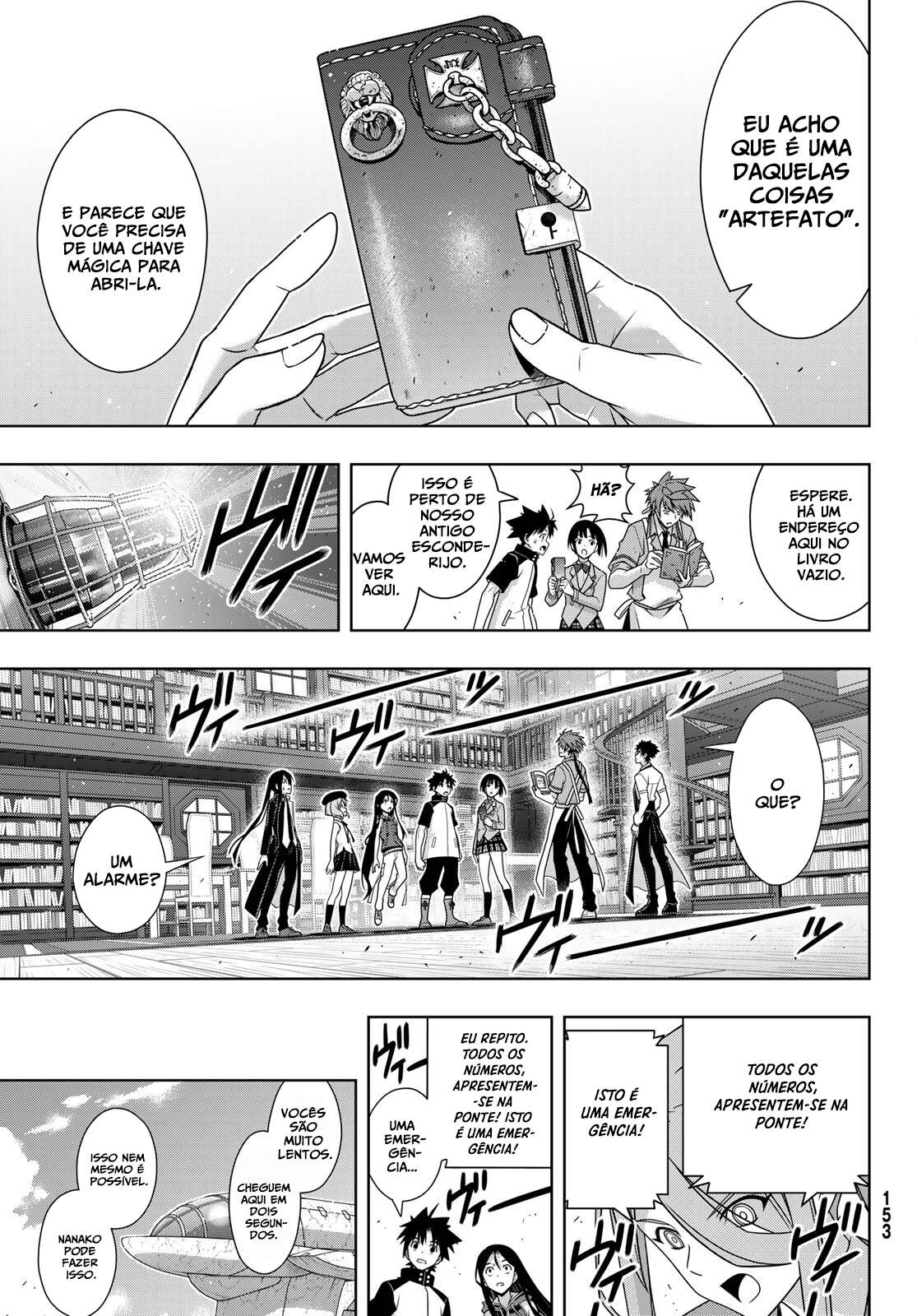UQ HOLDER! Capítulo 185 Página 6