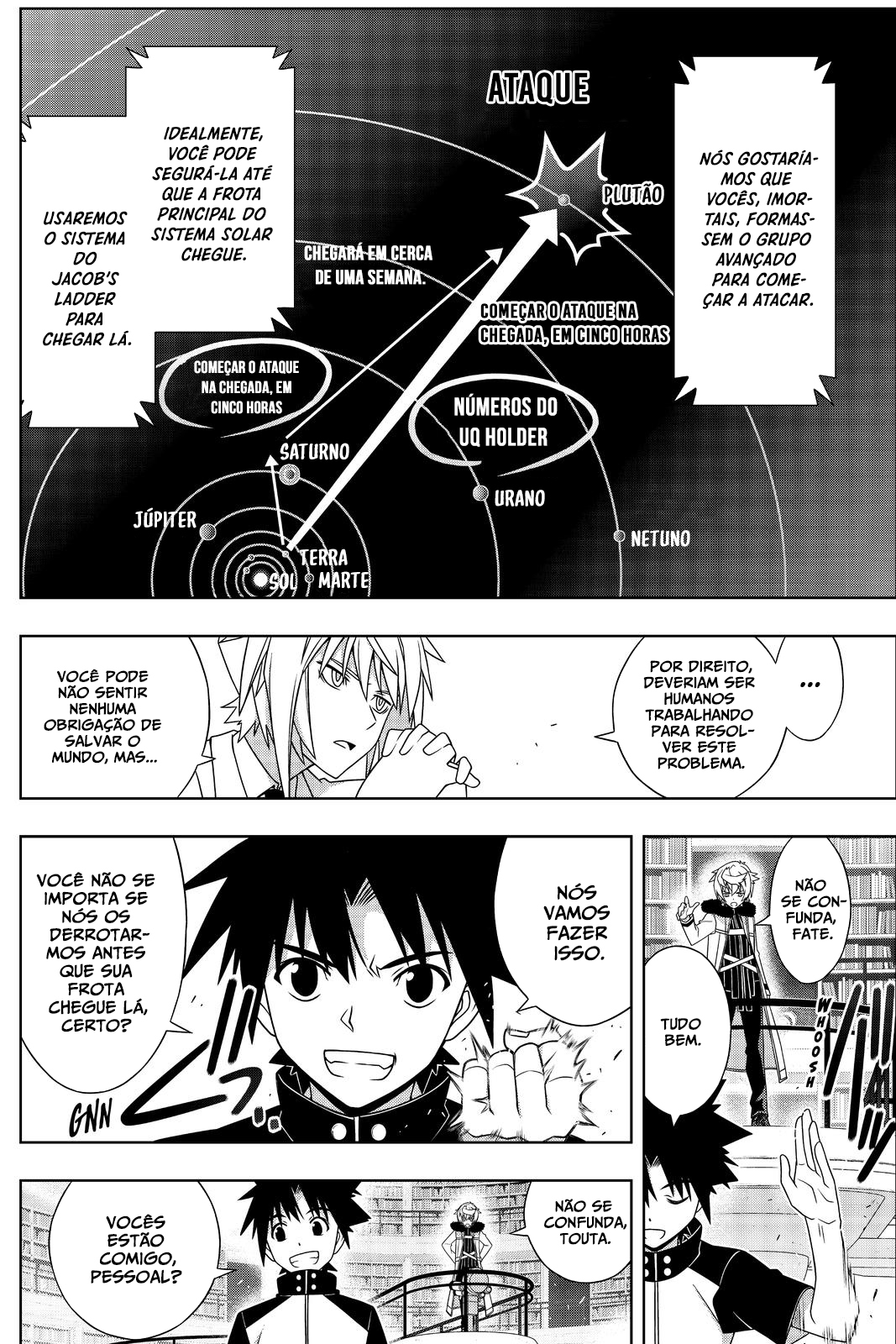 UQ HOLDER! Capítulo 185 Página 9