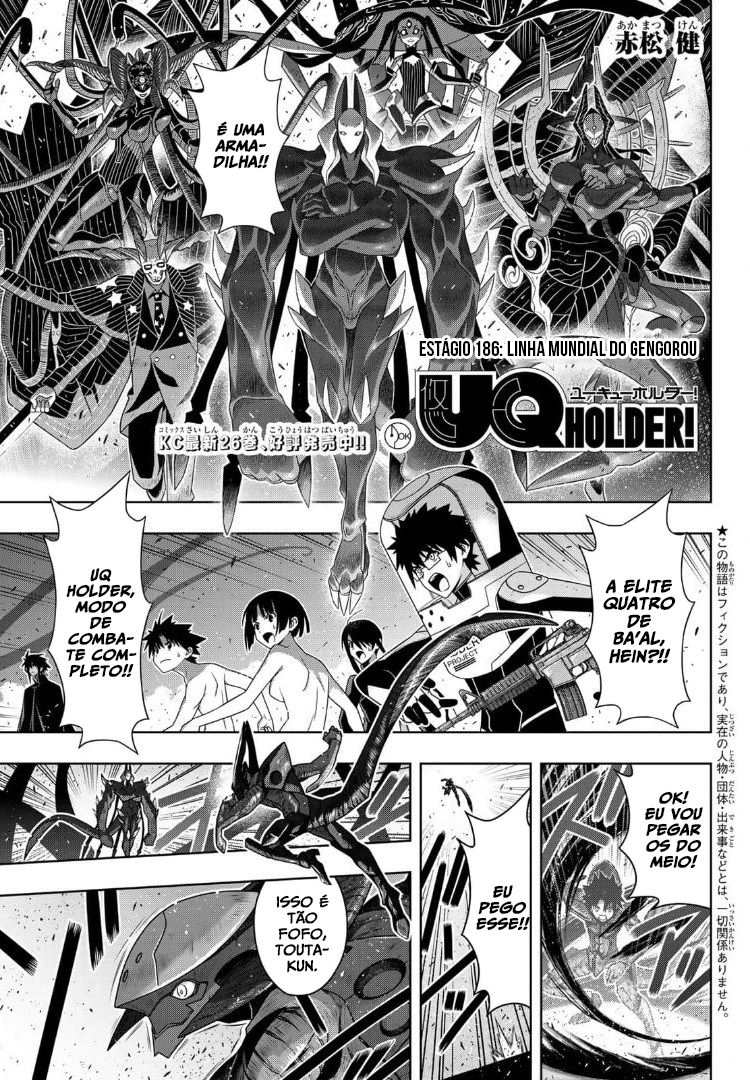 UQ HOLDER! Capítulo 186 Página 2