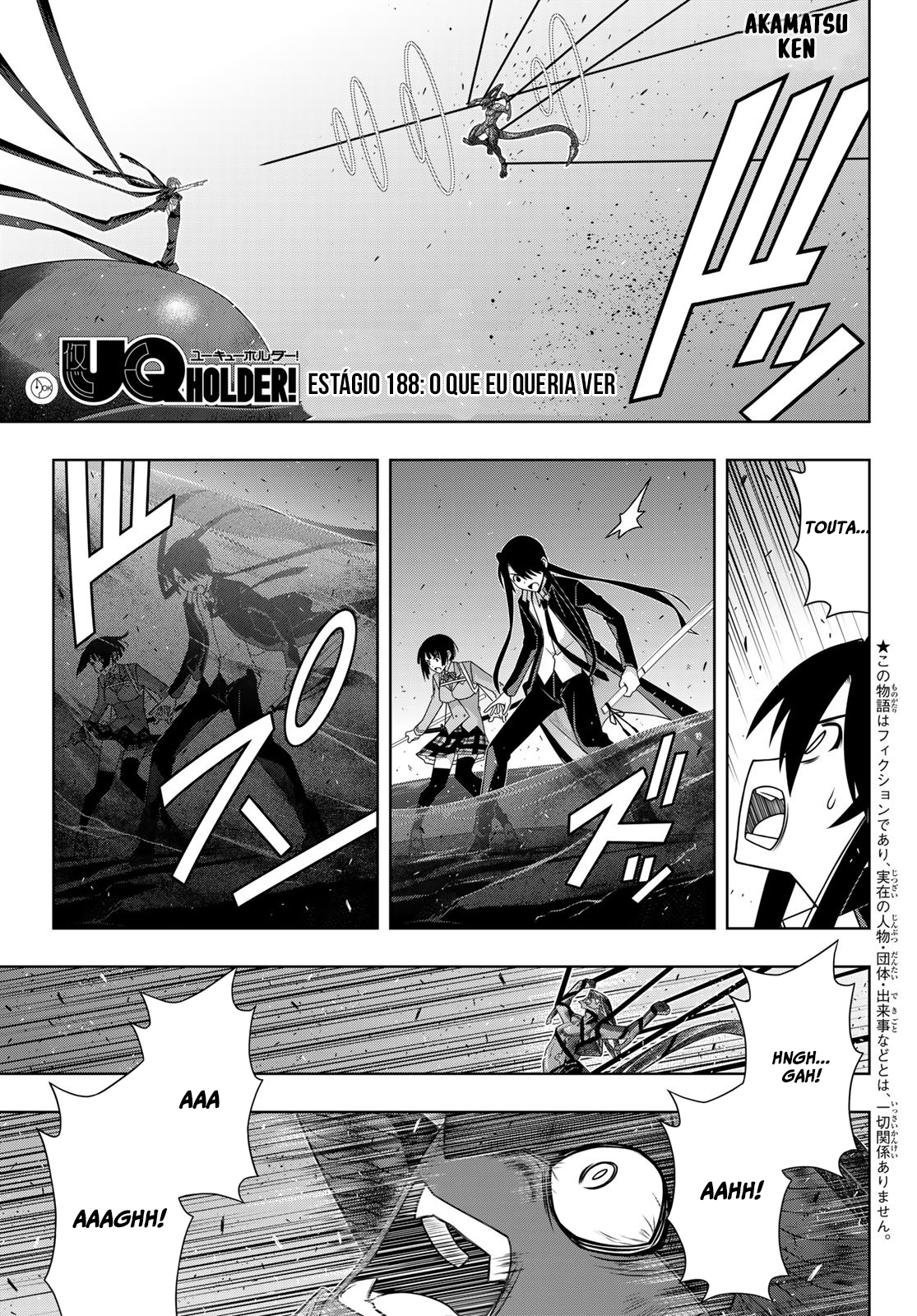 UQ HOLDER! Capítulo 188 Página 2