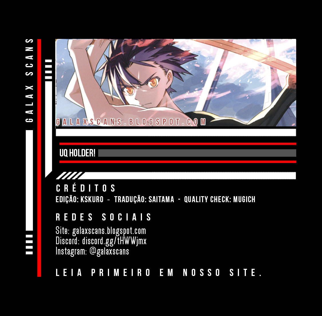 UQ HOLDER! Capítulo 190 Página 1