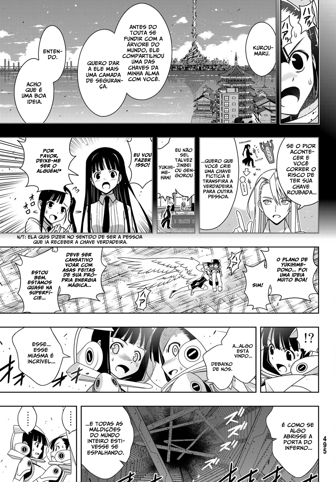 UQ HOLDER! Capítulo 190 Página 10