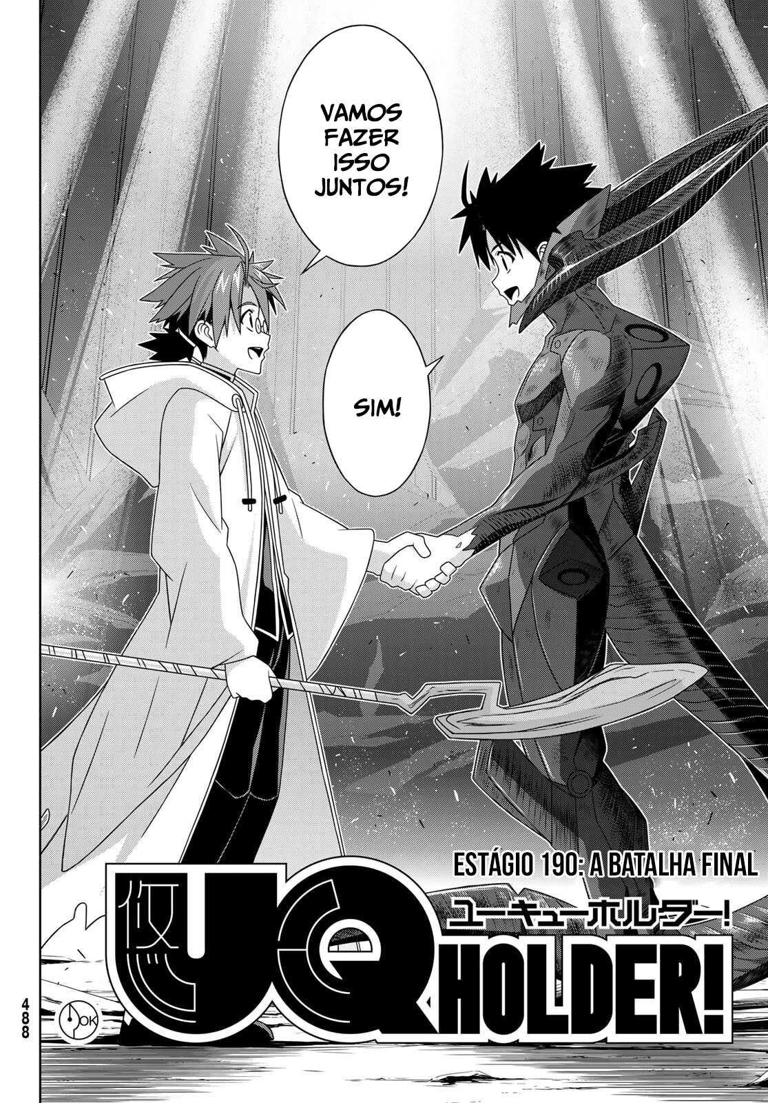 UQ HOLDER! Capítulo 190 Página 3