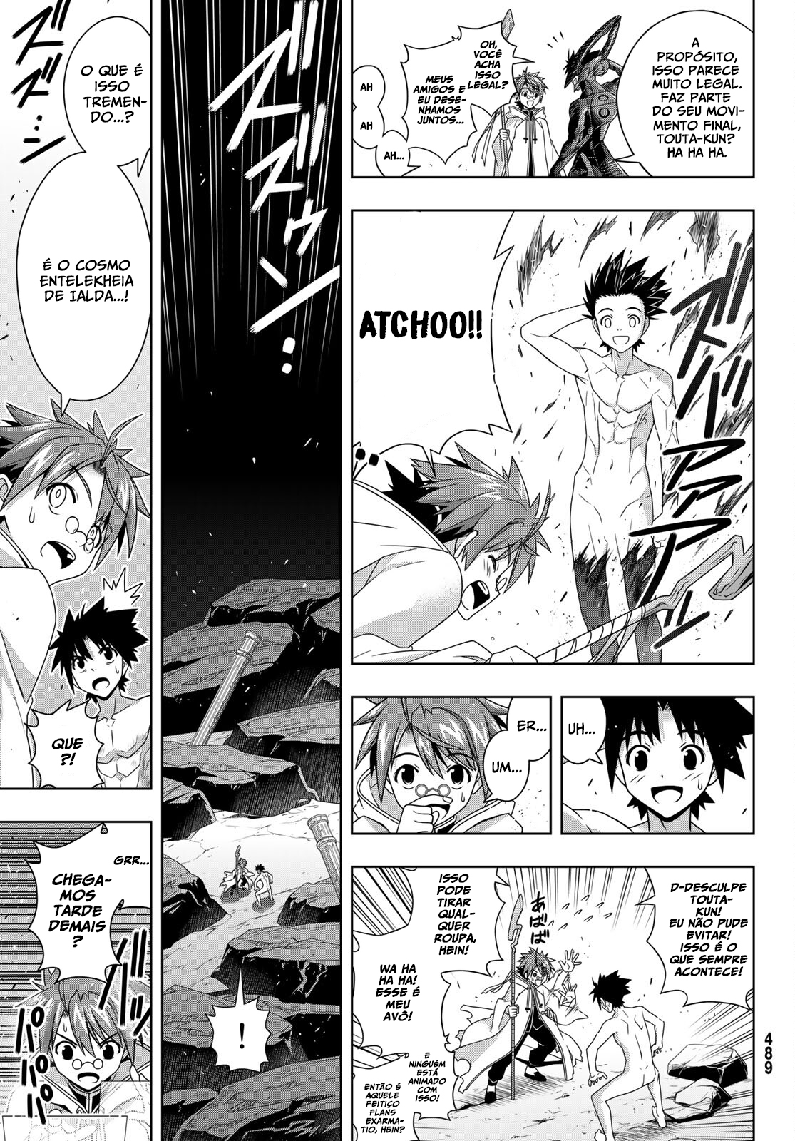 UQ HOLDER! Capítulo 190 Página 4