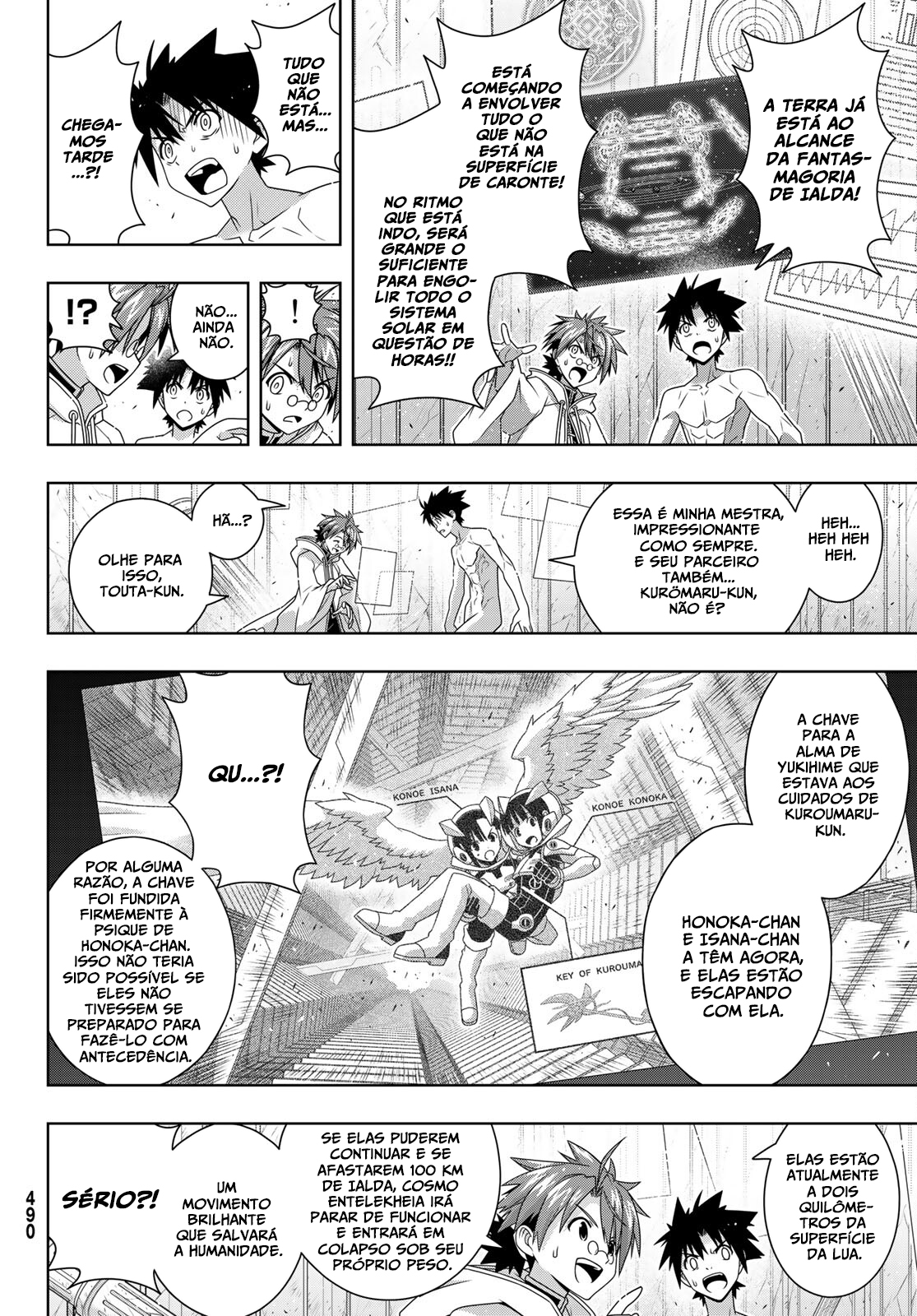 UQ HOLDER! Capítulo 190 Página 5