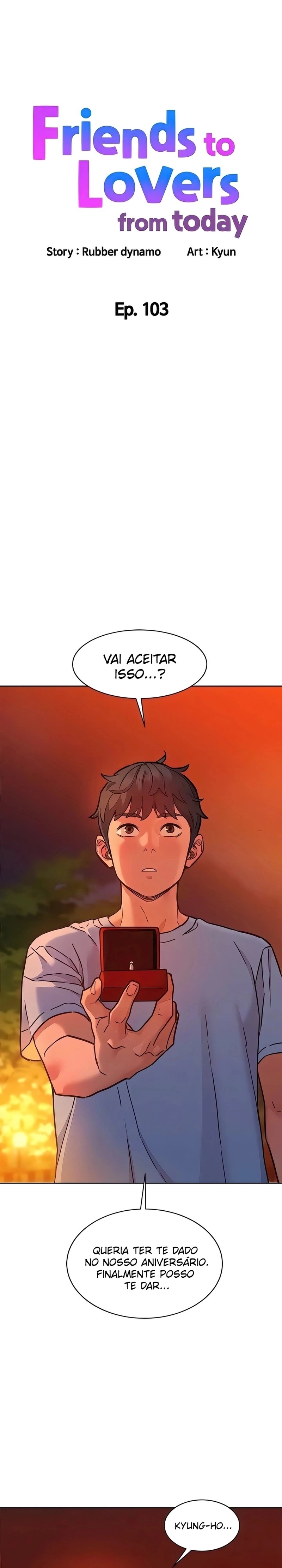 Vamos sair a partir de hoje Capítulo 103 Página 1
