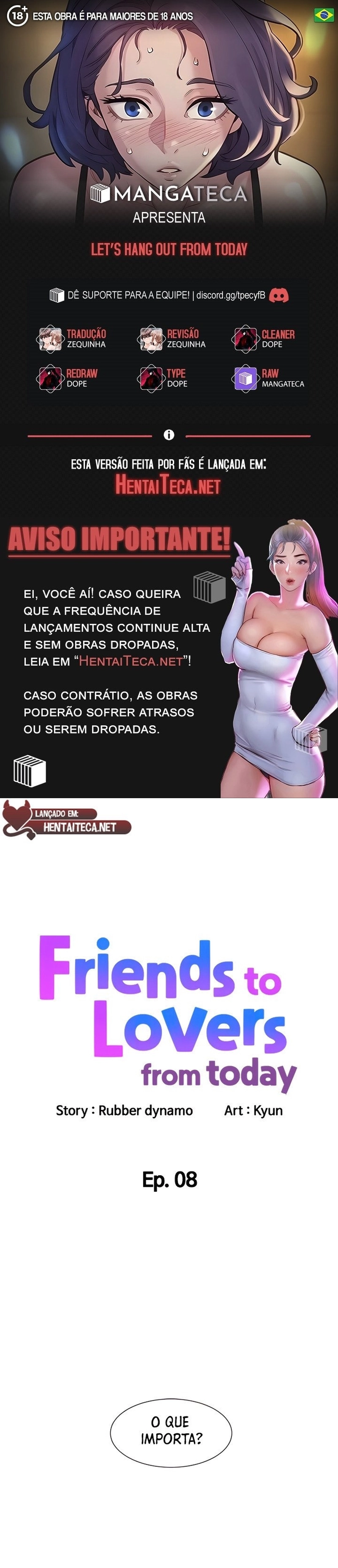 Vamos sair a partir de hoje Capítulo 8 Página 1