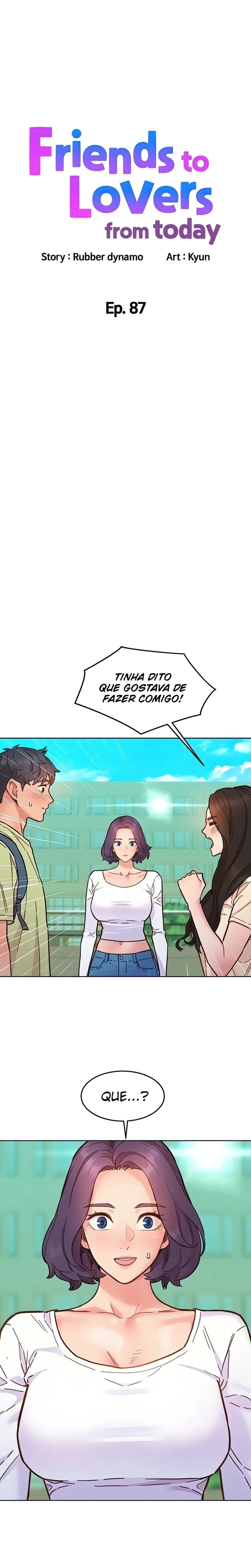 Vamos sair a partir de hoje Capítulo 87 Página 1