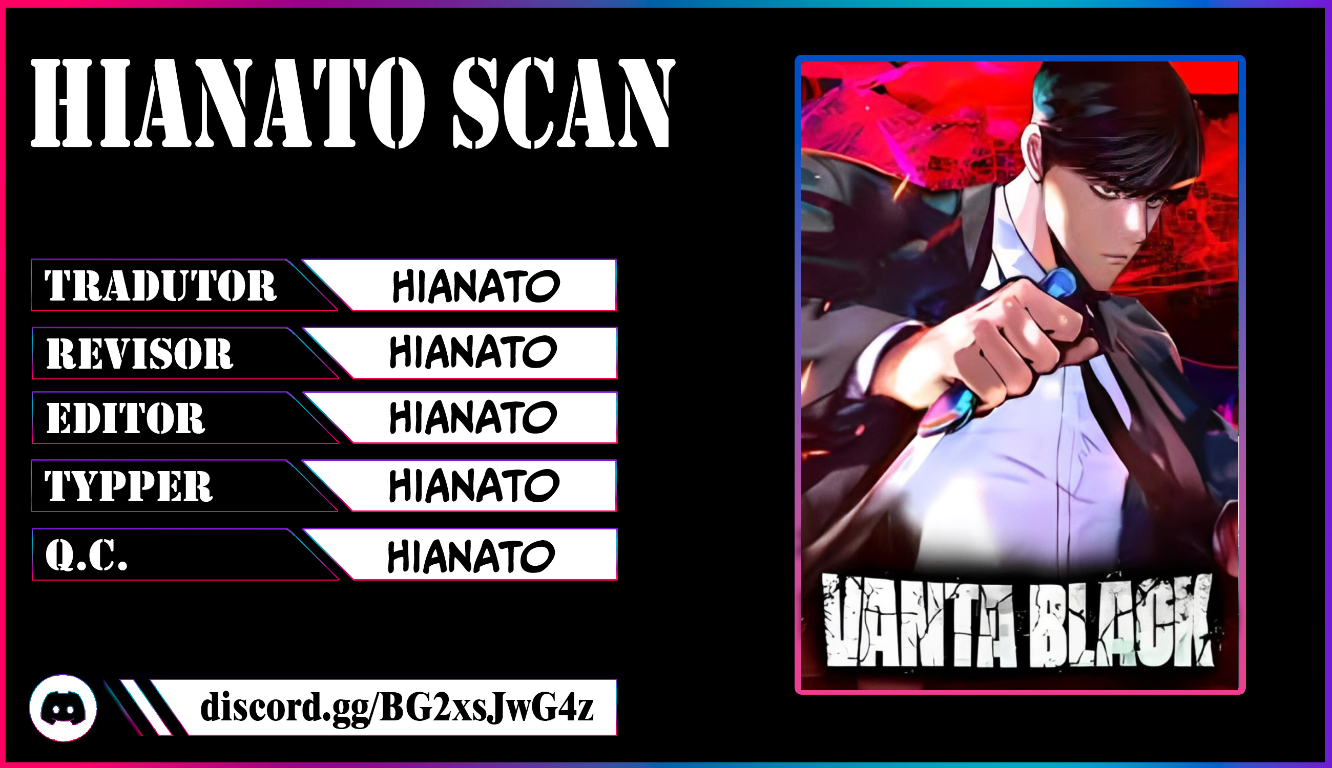 Vanta Black Capítulo 1 Página 1