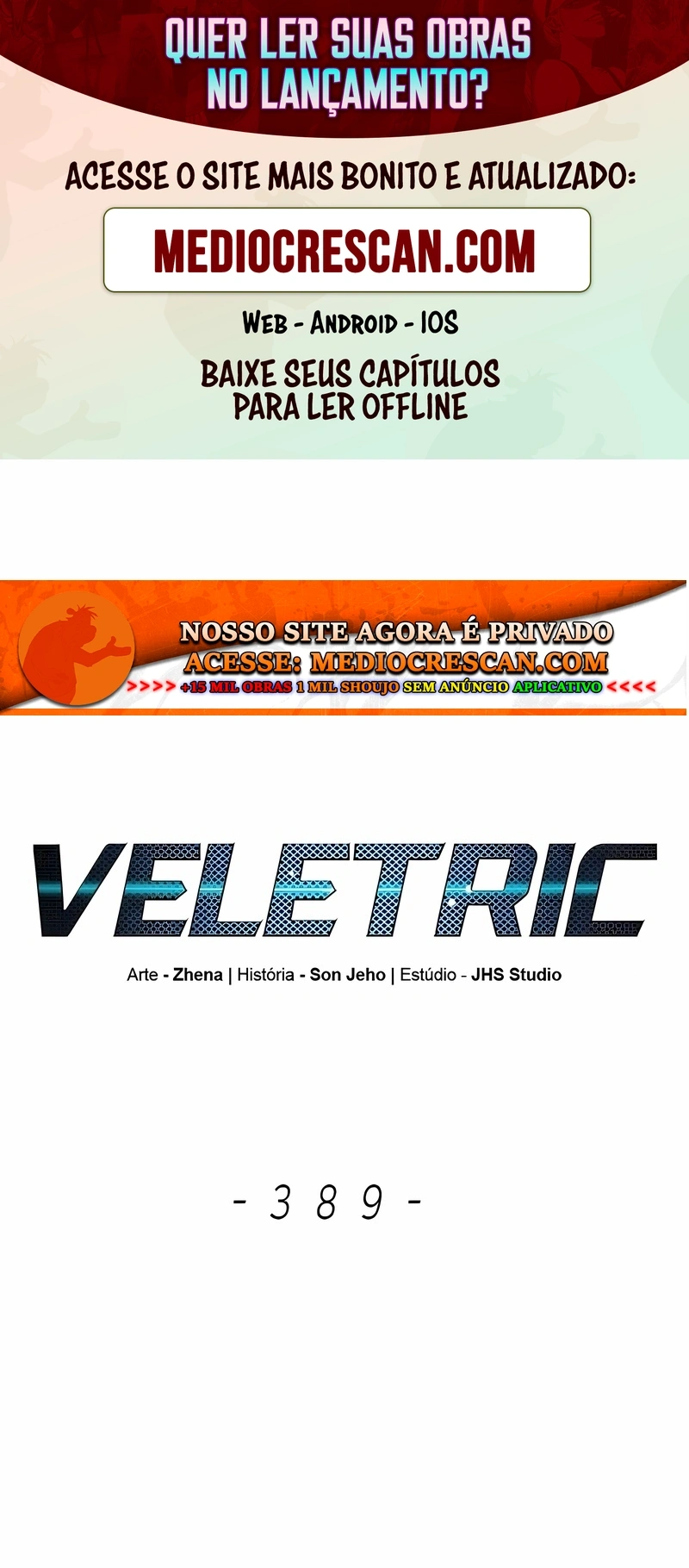 Veletric Capítulo 389 Página 1