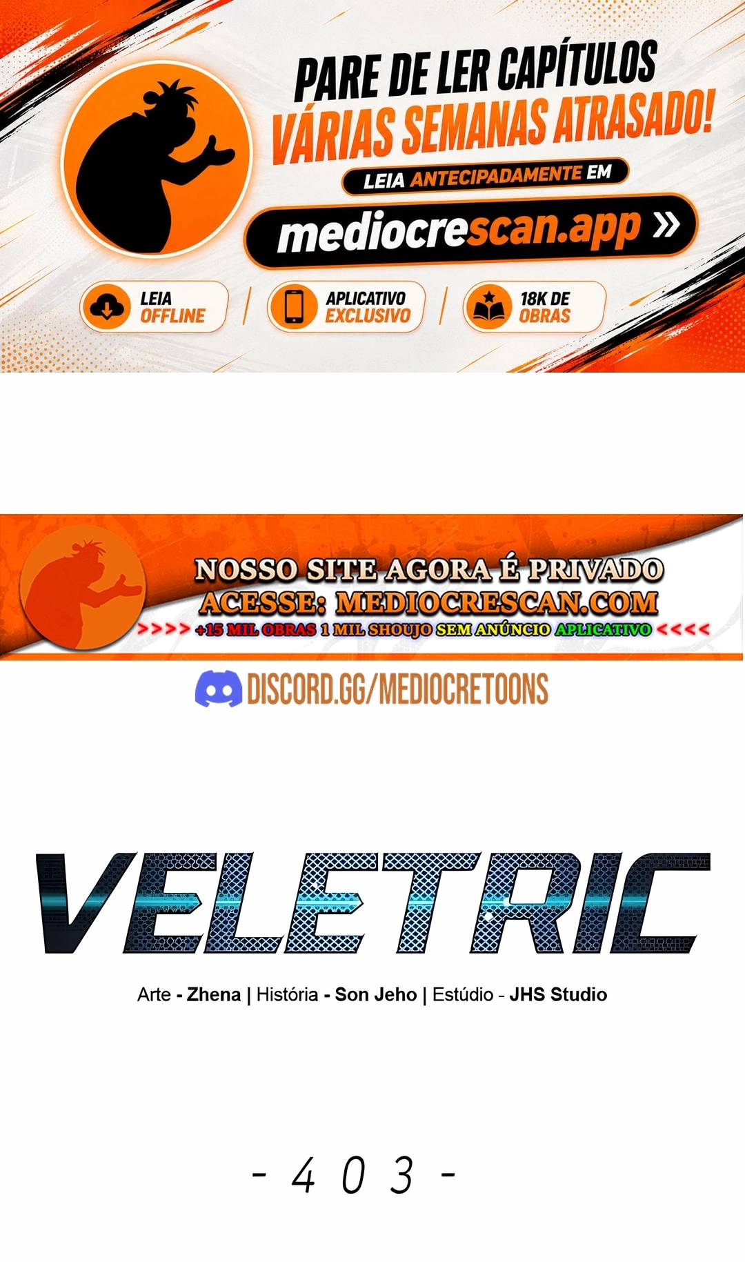 Veletric Capítulo 403 Página 1