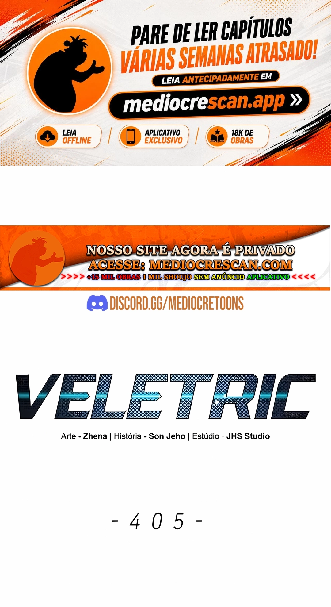 Veletric Capítulo 405 Página 1