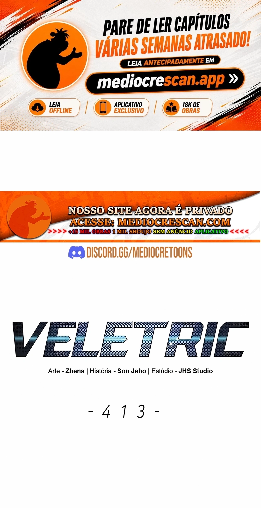 Veletric Capítulo 413 Página 1