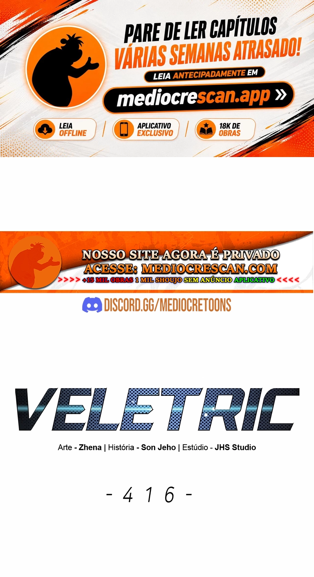 Veletric Capítulo 416 Página 1