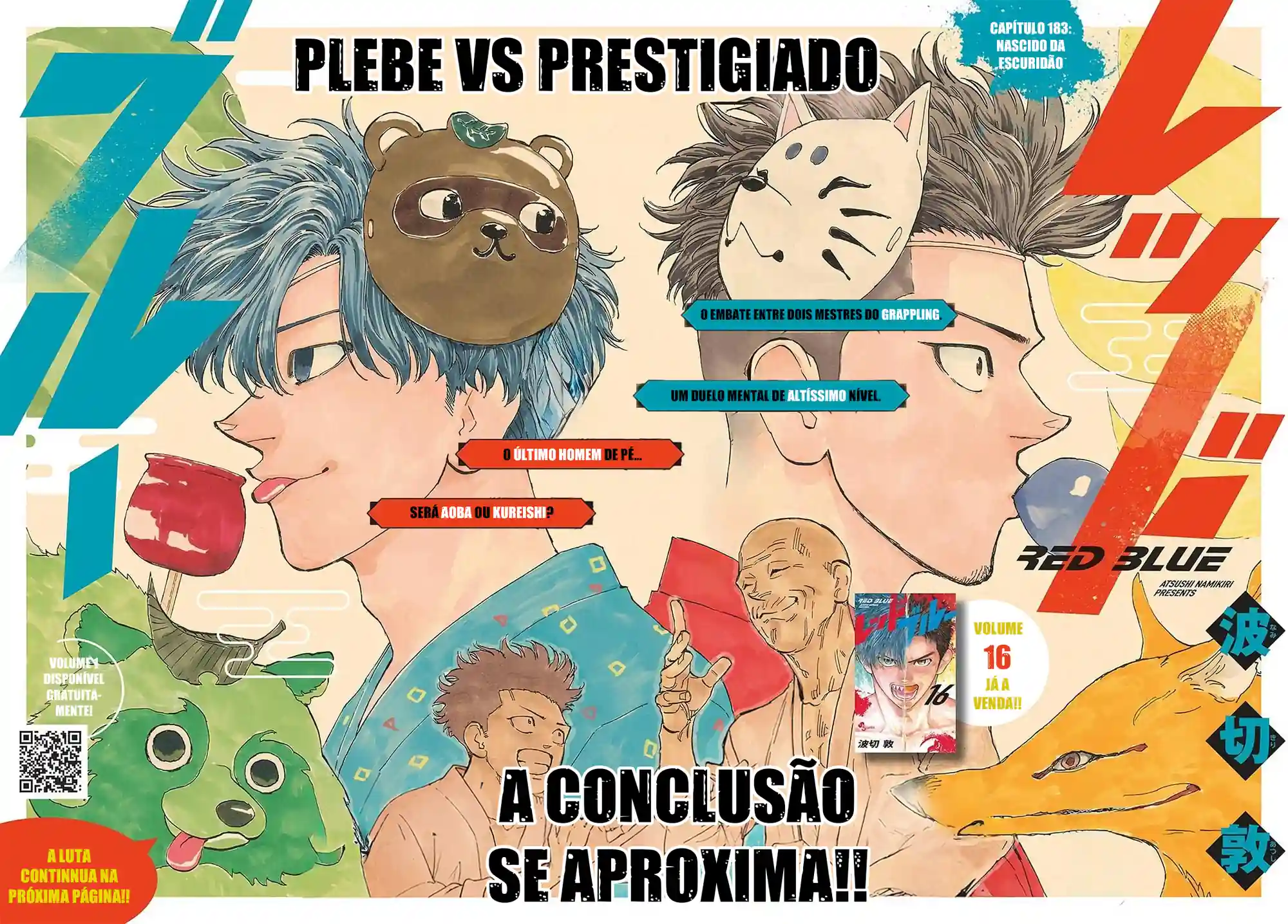 Vermelho e Azul Capítulo 183 Página 2