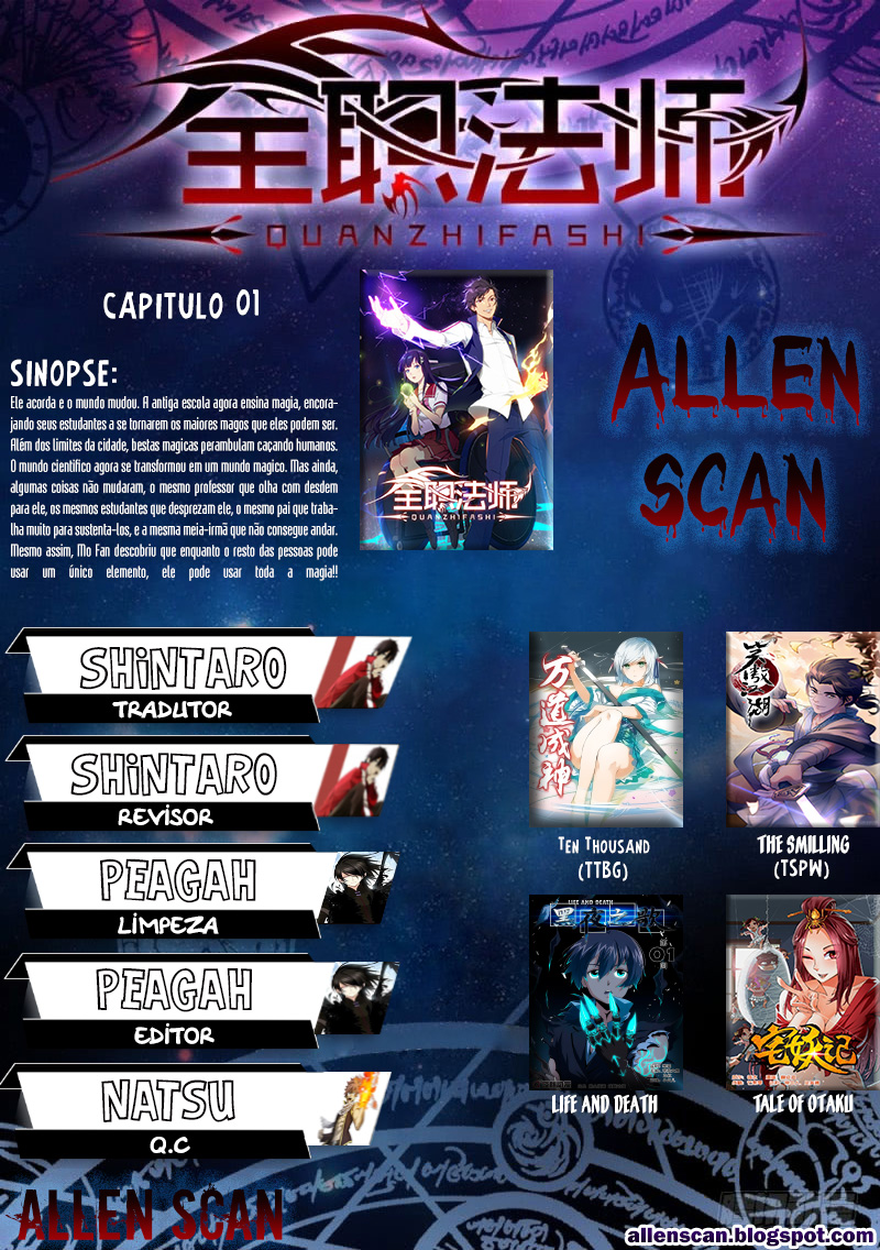 Versatile Mage Capítulo 1 Página 1